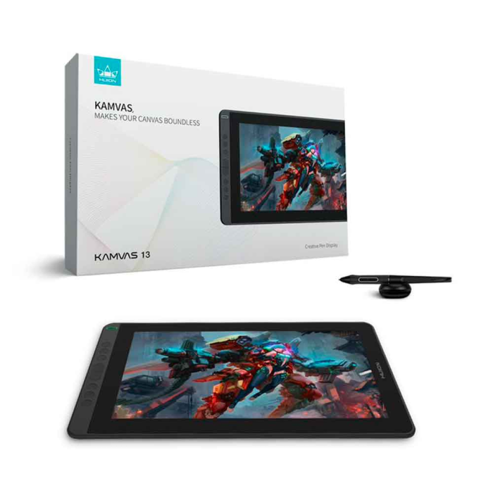 MESA DIGITALIZADORA GS1331 HUION KAMVAS COM SUPORTE - TAMANHO 13