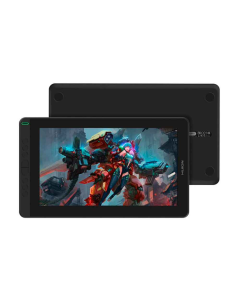MESA DIGITALIZADORA GS1331 HUION KAMVAS COM SUPORTE - TAMANHO 13", TELA FULL HD, PRETO CÓSMICO, COM 8 BOTÕES PROGRAMÁVEIS